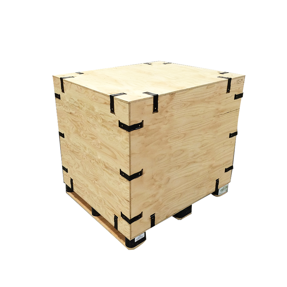 卡扣式木包装箱